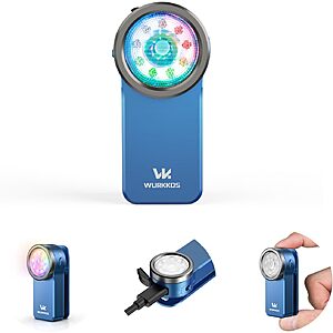 Wurkkos HD03 680 Lumen Rechargeable 95 CRI LED Clip-On Flashlight (5 colors) $14.99 + Free Shipping w/ Prime or on $35+