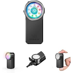 Wurkkos HD03 680 Lumen Rechargeable 95 CRI LED Clip-On Flashlight $14 