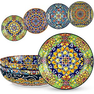 Vancasso Large Ceramic Pasta Bowls