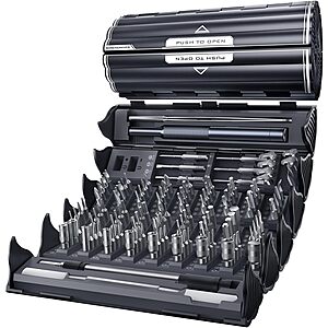 128-in-1 Wesdut Magnetic Precision Screwdriver Set w/ S2 Steel Bits $13 