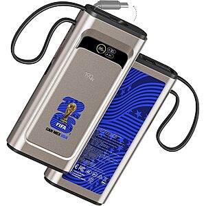 20000mAh Wagon International 3-Port up to 190W Power Bank (Blue or SIlver) $33.99 + Free Shipping