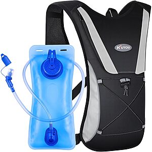 68 Oz Kuyou Hydration Vest W/ Water Bladder