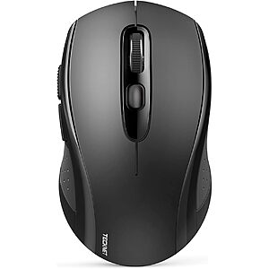 Tecknet 4000 DPI Bluetooth Wireless 2-in-1 Ergonomic Silent Mouse