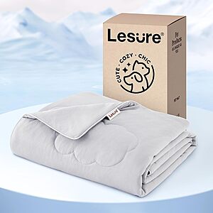 Prime: 40" x 50" LE SURE ApexCloud Premium Cooling Blanket for Dogs & Cats (Large, Light Grey) $11.99 + Free Shipping w/ Prime or on $35+