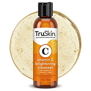 Prime Members: 4-Oz TruSkin Vitamin C Brightening Face Wash w/ Rosehip Oil 2 for $6.40 w/ S&S + Free S&H