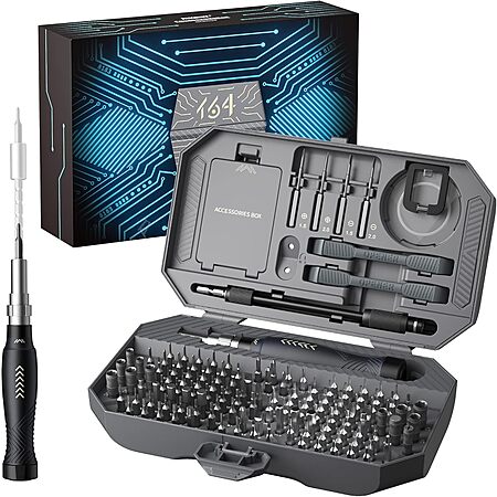 Jakemy 164-in-1 Precision Screwdriver Computer Repair Set $10 + Free Shipping w/ Prime or on $35+