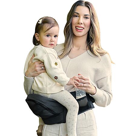 Prime Members: Grownsy Ultra-Comfy Hip Seat Baby Carrier (up to 50-lbs, 2 colors) from $14.99 + Free Shipping