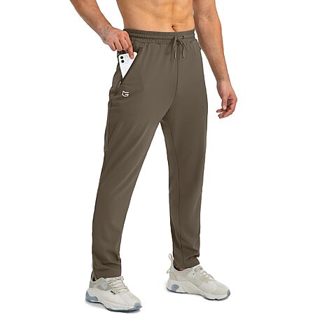 G Gradual Men's Joggers Sweatpants w/ 3 Zipper Pockets (various colors, size S-3XL) from $12.81 + Free Shipping w/ Prime or on $35+