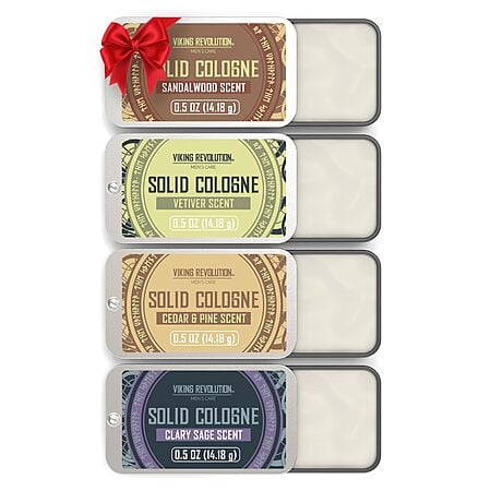 4-Pack 0.5-Oz Viking Revolution Men's Solid Colognes $6.39 w/ S&S + Free Shipping w/ Prime or on $35+
