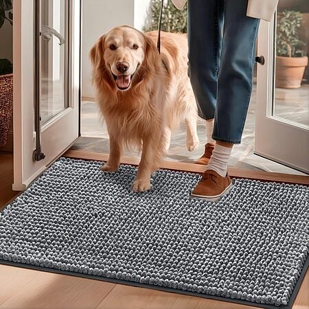 30" x 20" Eheyciga Super Absorbent Dog Door Mat (Grey) $6.99 + Free Shipping w/ Prime or on $35+