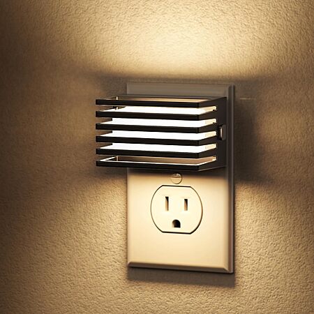 2-Pack L Lohas LED Dimmable Wall Plug Night Lights w/ Light Sensor (Various) $5.99 + Free Shipping w/ Prime or on $35+