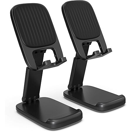 2-Pack Nknzly Foldable & Adjustable Phone Stands $7.99 + Free Shipping w/ Prime or on $35+