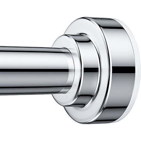 Prime: TEECK 32-80" Stainless Steel Spring Tension Shower Curtain Rod (Silver) $7.99 + Free Shipping w/ Prime or on orders $35+