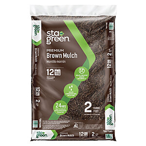 Select Lowe's Stores: Sta-Green Premium 2-Cu Ft. Bagged Mulch (various colors) $2 + Free Pickup