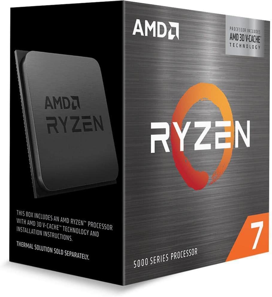 AMD Ryzen™ 7 5800X3D 8-core, 16-Thread Desktop Processor with AMD 3D V-Cache™ Technology $399