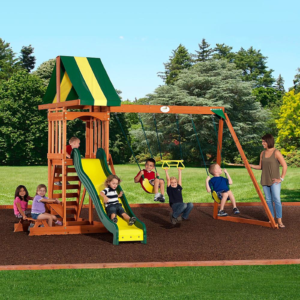 Backyard Discovery Prestige Wooden Swing Set