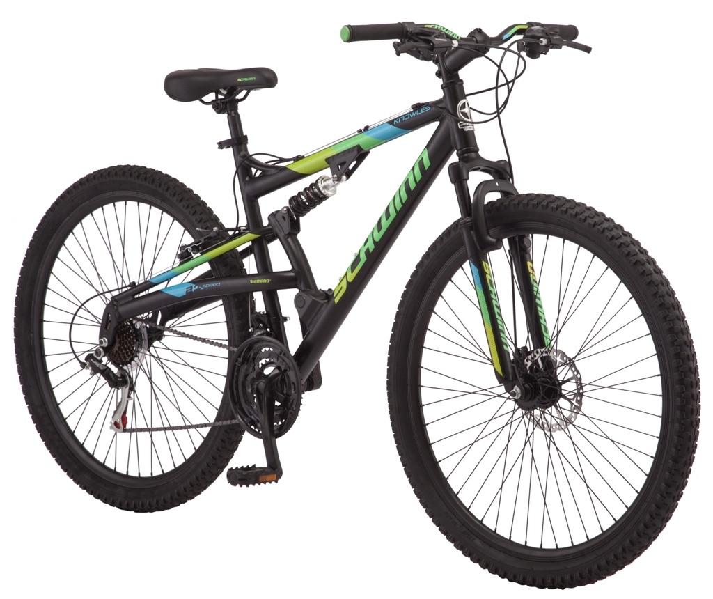 Schwinn Knowles Mountain Bike, 21 speeds, 29 inch wheel, mens sizes, black - $124.00
