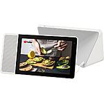 8 in. Smart Display with Google Assistant - White Front/Gray Back $100