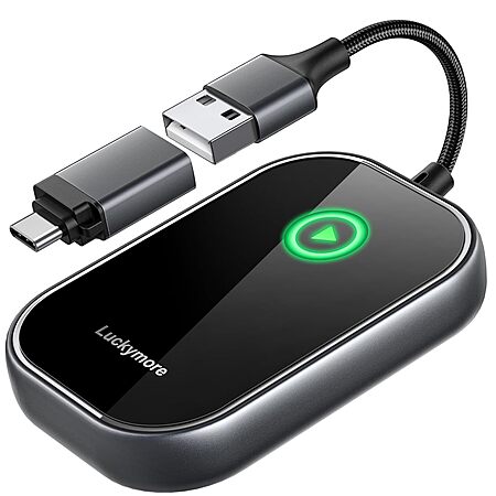 Wireless CarPlay Adapter by Luckymore $2.99