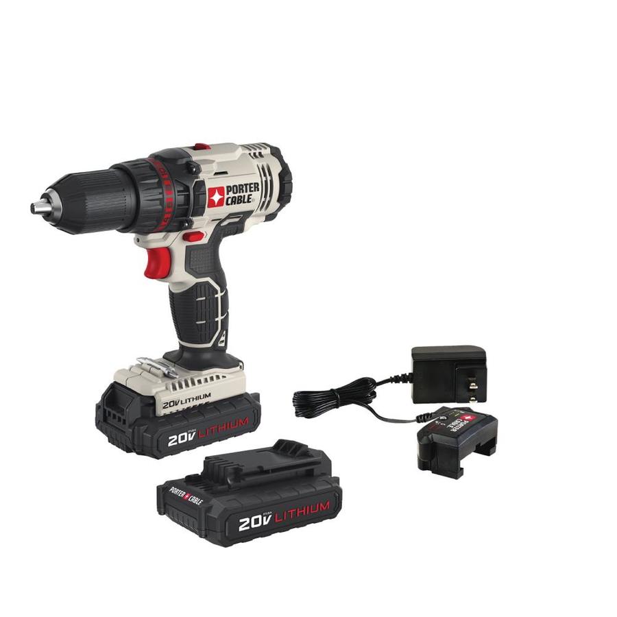 Porter Cable 20 Volt Max 1 2 In Cordless Drill 42 08 Free