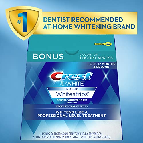 Crest 3D Whitestrips, Professional Effects, Teeth Whitening Strip Kit, 44 Strips (22 Count Pack) $29.99