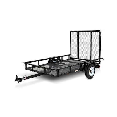 Lowes - 5-ft x 8-ft Steel (or Mesh) Utility Trailer with Ramp Gate $998.00