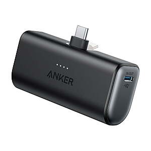 Select Walmart Stores: Anker Nano 5000mAh Power Bank w/ Foldable USB-C $10 