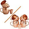 Willow &amp; Everett: Set of 2 Moscow Mule Copper Mugs with Shot Glass + $16 - FSS