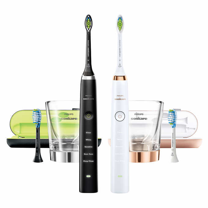 Costco Members: Philips Sonicare DiamondClean Rechargeable Toothbrush, 2-pack - $189.99