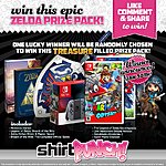ShirtPunch! - Big Zelda + Switch prize pack -  ends before 3pm 01/30/18  (FB/Gleam)