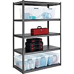 Select Costco In-Warehouse Locations: Whalen 5-Shelf Heavy Duty Shelving Unit $80 (Pricing/Availability May Vary)