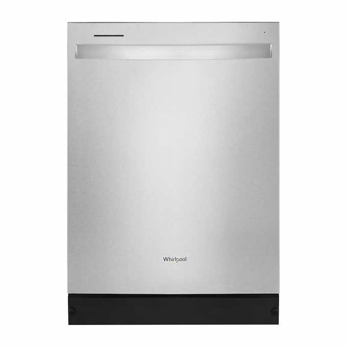 Costco Members 24" Whirlpool 55 dBA Top Control Dishwasher w/ Boost Cycle