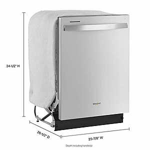 Costco whirlpool dishwasher top