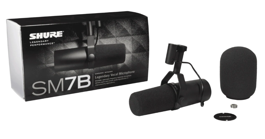 Shure SM7B Cardioid Dynamic Microphone $359.1
