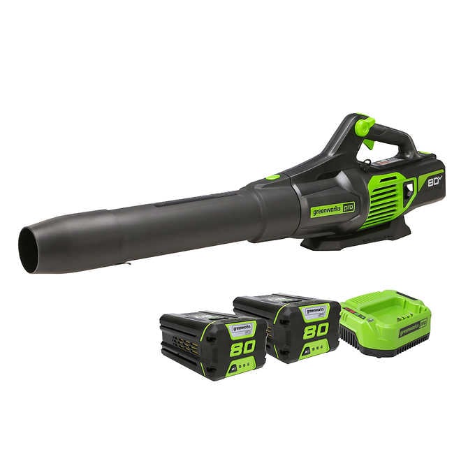 Greenworks 80V Jet Blower with (2) 2Ah Batteries - $229.99 at Costco
