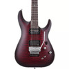 Schecter Guitar Research C-1 Platinum FR-Sustaniac Electric Guitar (Satin Crimson Red Burst) $754 + Free Shipping