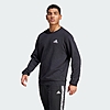 adidas Men's Essentials Fleece Sweatshirt (Black) $10 + Free Shipping