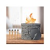 Neelo Concrete Tabletop Firepit S'mores Maker Kit  $19.99 + Free Shipping w/ Prime