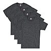 4-Pack Hanes Men's Short Sleeve Essentials Crewneck Cotton T-Shirt (Charcoal Heather) $13.43 ($3.36/ea) + Free S/H w/ Prime or on $35+
