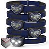 [Prime] 5-Pack EVEREADY LED Headlamps Pro200 w/ Batteries (Navy Blue) $15.93 ($3.19/ea) + Free Shipping w/ Prime or on $35+