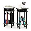 2-Pack Furinno Turn-N-Tube Tall End Table (French Oak Grey/Black/Black) $25.78 ($12.89/ea) + Free Shipping w/ Prime or on $35+