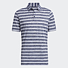 adidas Men's Two-Color Striped Polo Shirt (Grey/Collegiate Navy/White, L-2XL) $13 + Free S/H
