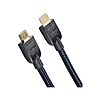 6' Amazon Basics High-Speed 4K Ultra HD HDMI Nylon-Braided Cable (Black &amp;amp; Blue) $2.99 + Free Shipping w/ Prime