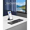 [Prime] Samsers Foldable Bluetooth Keyboard Portable Folding Keyboard for iPad, iPhone, MacBook, Android, PC (Black) $16.63 + Free Shipping