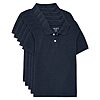 5-Pack The Children's Place Boys Multipack Short Sleeve Pique Polo (Navy) $22.45 ($4.49/ea) + Free Shipping w/ Prime or on $35+