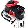 MANUSAGE 12V Portable Air Compressor Tire Inflator $16.22 + Free Shipping w/ Prime or on $35+