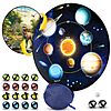 28&amp;quot; National Geographic Kids Glow in the Dark Reversible Dart Board and Sticky Ball Game Set $7.99  + Free Shipping w/ Prime or on $35+