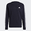 adidas Men's Essentials Fleece 3-Stripes Sweatshirt (Legend Ink) $12 + Free S/H