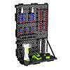 2-Pack WORKPRO 16&amp;quot; x 16&amp;quot; Foldable Steel Panel Peg Board w/ Round Holes &amp;amp; Vertical Slots (Black) $21.49 + Free Shipping w/ Prime or on $35+