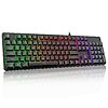 Redragon K521 Upgrade Rainbow LED Gaming Keyboard $14.39 + Free Shipping w/ Prime or on $35+